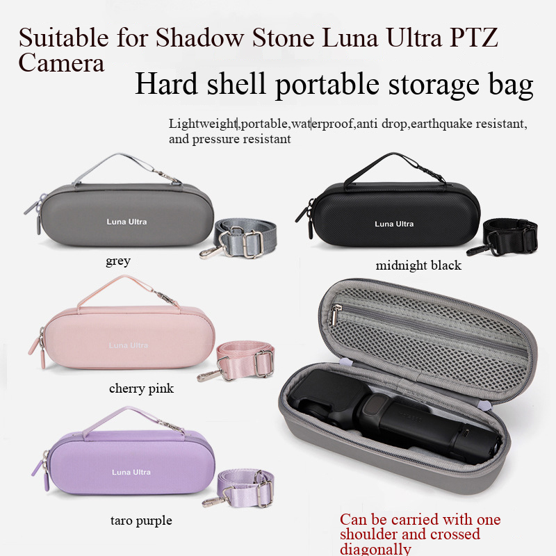 Drone Gimbal Case - 収納袋 Insta360 ルナウルトラジンバルカメラ用ハードシェルボックスポータブルシングルショルダーバッグアクセサリーポーチケーススーツケース